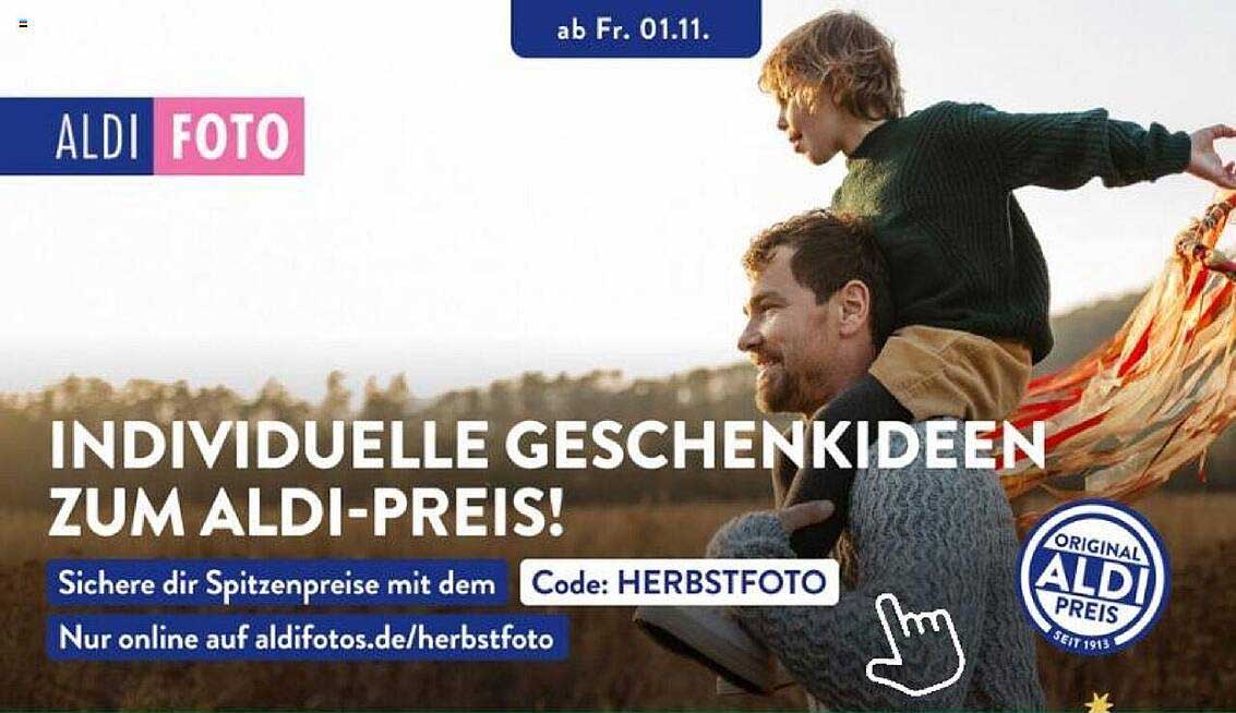 INDIVIDUELLE GESCHENKIDEE ZUM ALDI-PREIS!