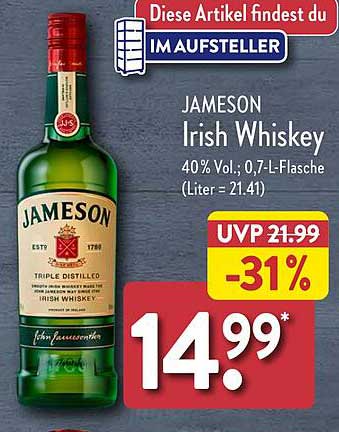 JAMESON Irish Whiskey