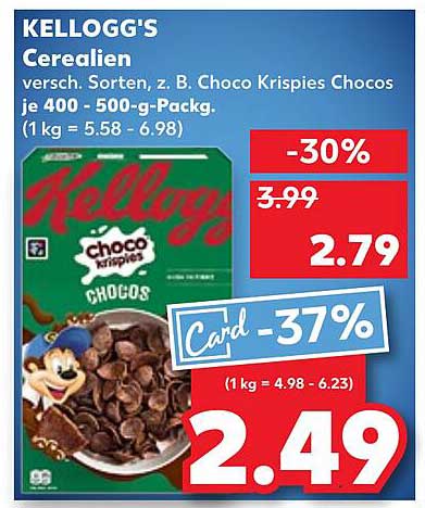 KELLOGG'S Cerealien