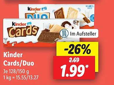 Kinder Cards/Duo