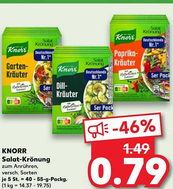 KNORR Salat-Krönung