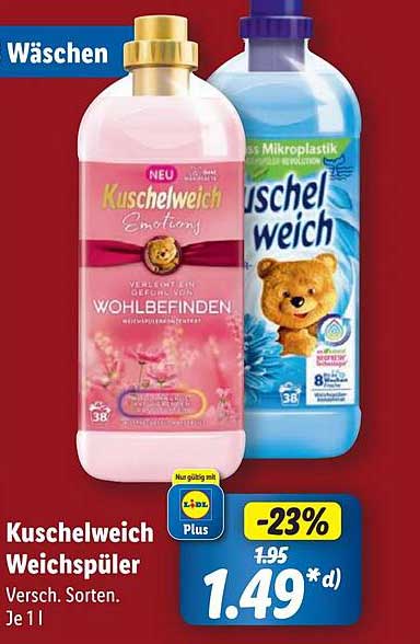 Kuschelweich Weichspüler