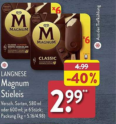 Langnese Magnum Stieleis