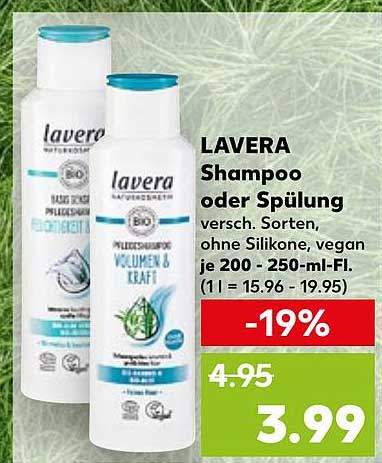 LAVERA Shampoo oder Spülung