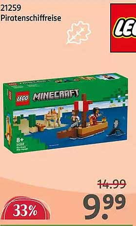 LEGO MINECRAFT Piratenschiffreise