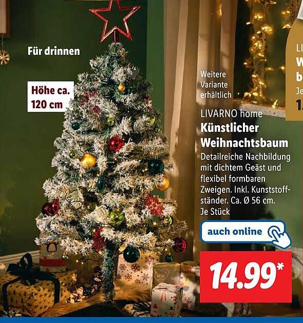 LIVARNO home Künstlicher Weihnachtsbaum