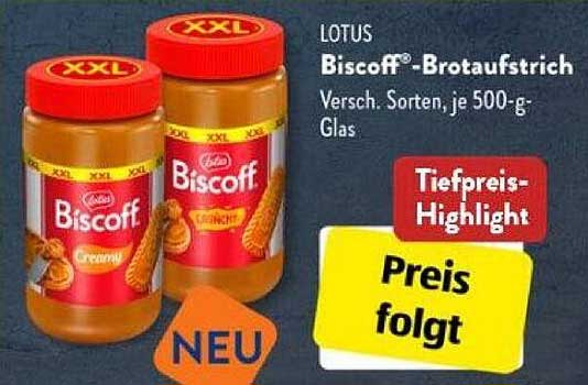 Lotus Biscoff®-Brotaufstrich