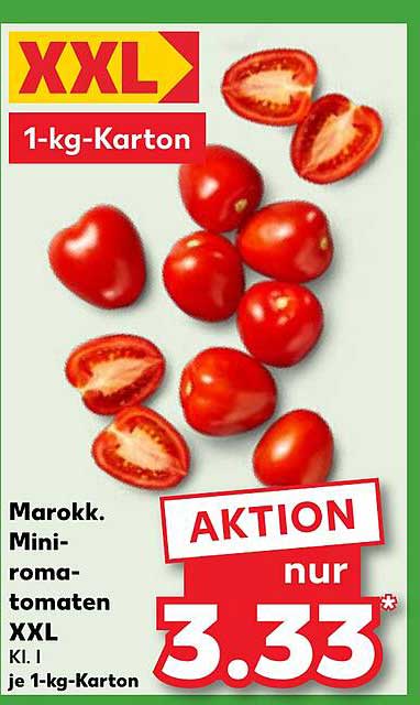 Marokk. Mini- roma- tomaten XXL