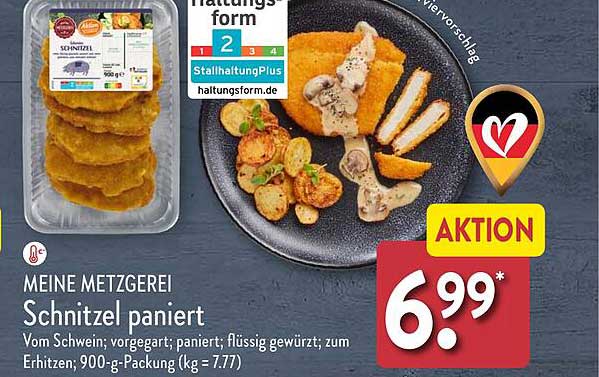 MEINE METZGEREI Schnitzel paniert