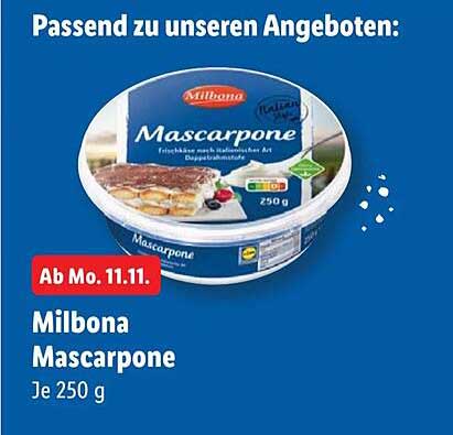 Milbona Mascarpone