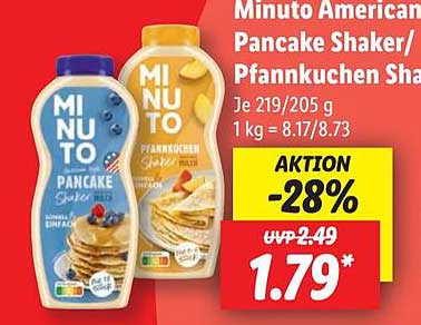 Minuto American Pancake Shaker/Pfannkuchen Shake