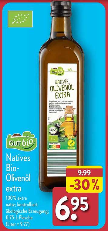 Natives Bio-Olivenöl extra