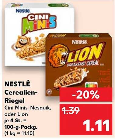 NESTLÉ Cerealien-Riegel