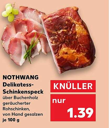 Nothwang Delikatess-Schinkenspeck