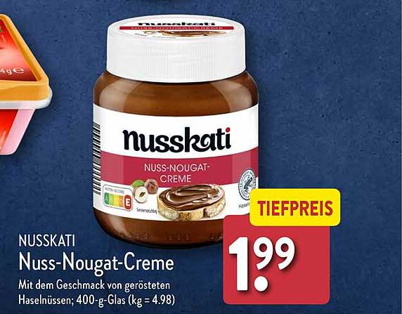 Nusskati Nuss-Nougat-Creme