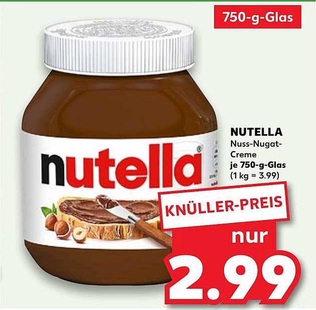 NUTELLA Nuss-Nugat-Creme