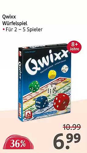 Qwixx Würfelspiel