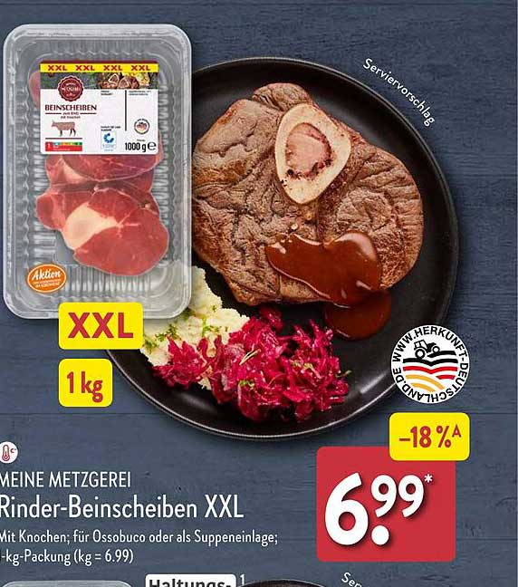 Rinder-Beinscheiben XXL