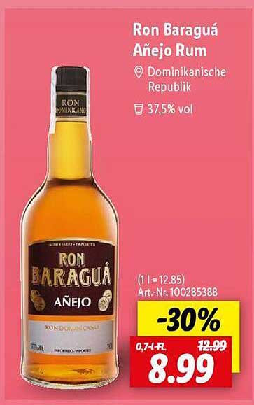 Ron Baraguá Añejo Rum