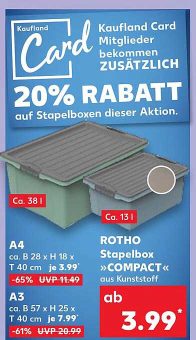 ROTTO Stapelbox »COMPACT«