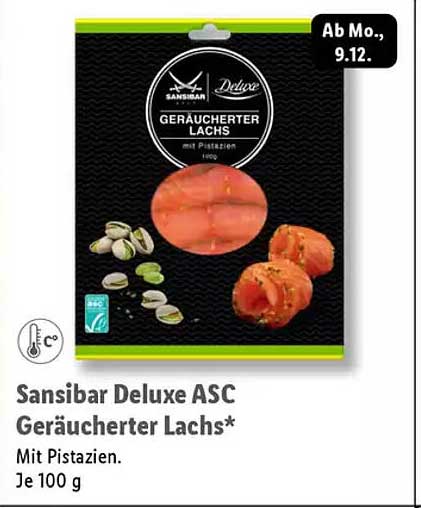 Sansibar Deluxe ASC Geräuchter Lachs*