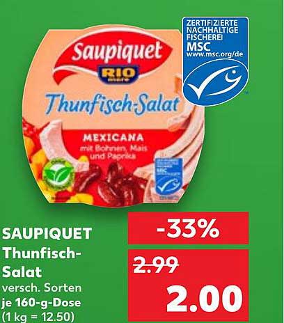 SAUPIQUET Thunfisch-Salat