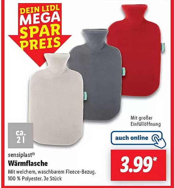 sensiplast® Wärmflasche