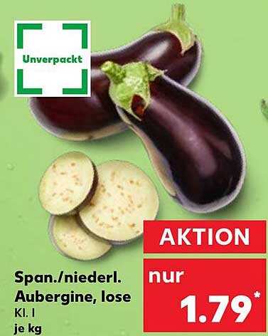 Span./niederl. Aubergine, lose