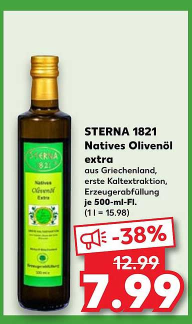 STERNA 1821 Natives Olivenöl extra