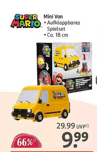 Super Mario Mini Van