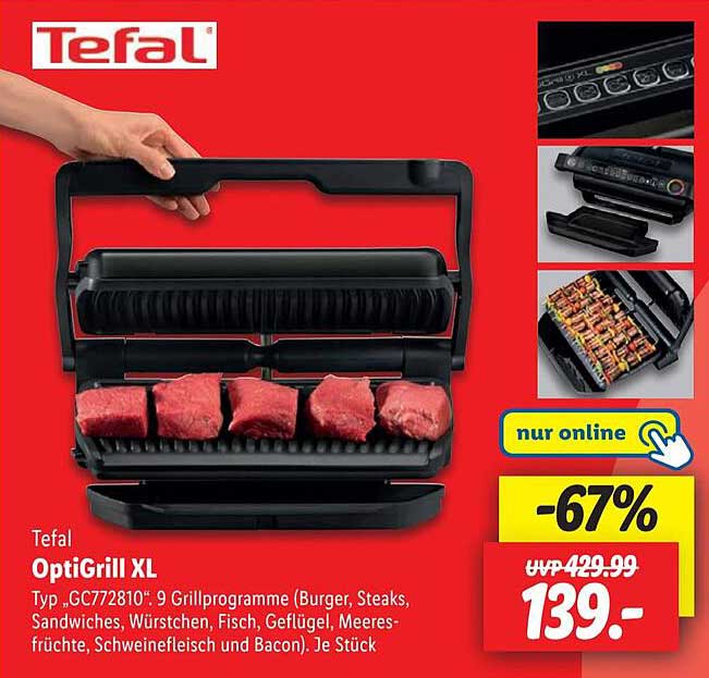 Tefal OptiGrill XL