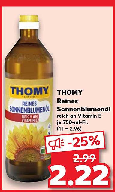 THOMY Reines Sonnenblumenöl