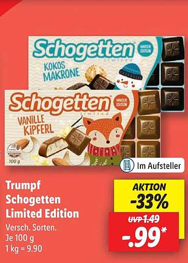 Trumpf Schogetten Limited Edition