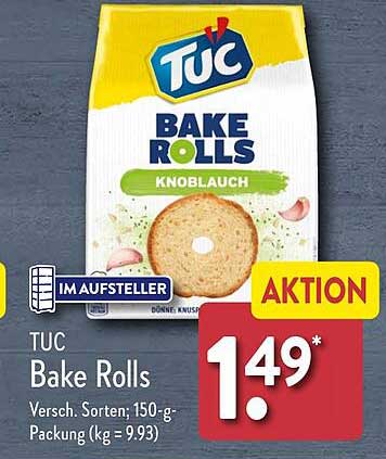 TUC Bake Rolls