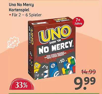 UNO No Mercy Kartenspiel