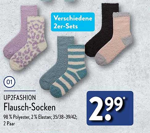 UP2FASHION Flausch-Socken