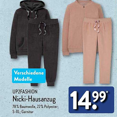 UP2FASHION Nicki-Hausanzug