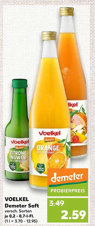 VOELKEL Demeter Saft