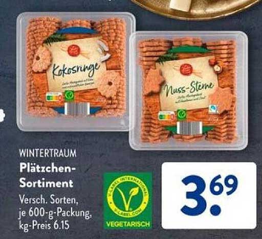 Wintertraum Plätzchen-Sortiment