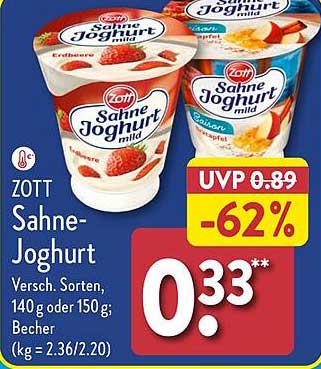 ZOTT Sahne-Joghurt