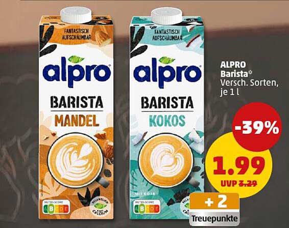 ALPRO Barista* Versch. Sorten, je 1 l