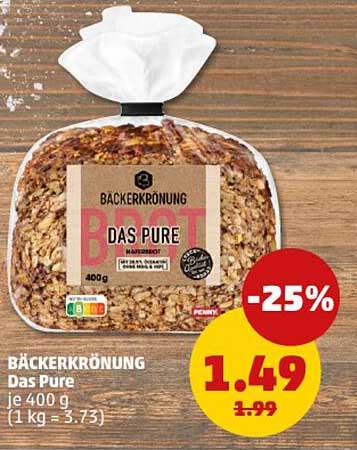 BÄCKERKRÖNUNG Das Pure