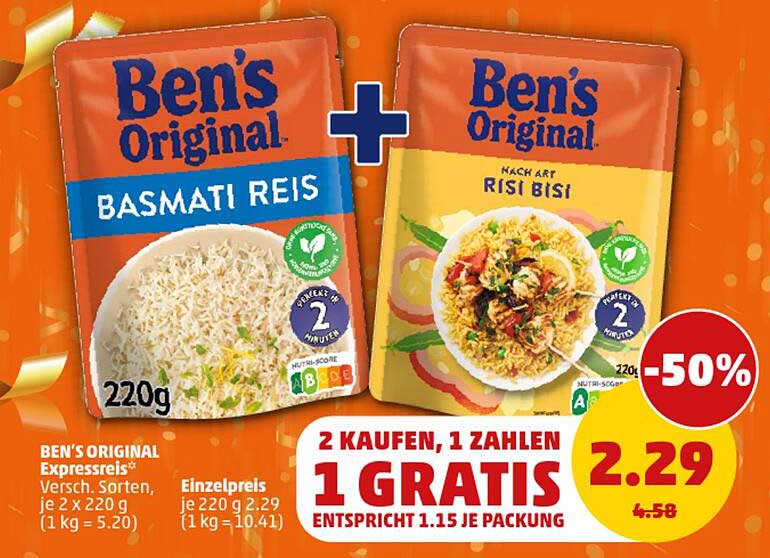 Ben's Original Basmati Reis