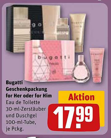 Bugatti Geschenkpackung for Her oder for Him