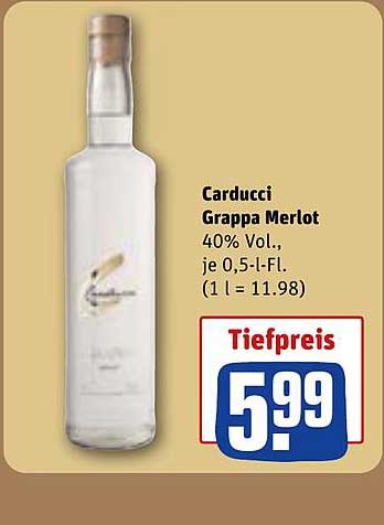 Carducci Grappa Merlot