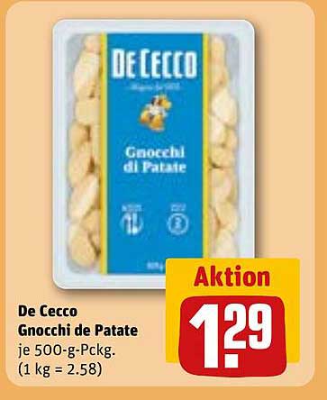 De Cecco Gnocchi de Patate