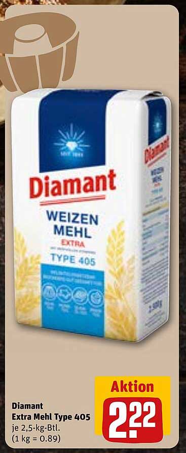 Diamant Weizen Mehl Extra Type 405