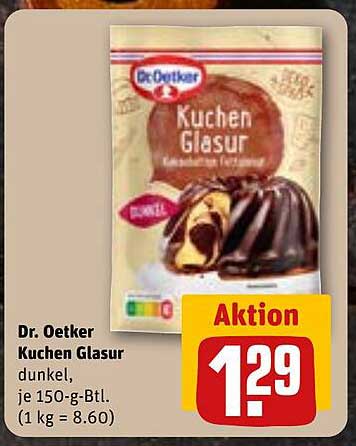 Dr. Oetker Kuchen Glasur