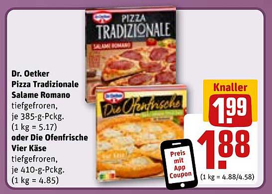 Dr. Oetker Pizza Tradizionale Salame Romano