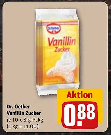 Dr. Oetker Vanillin Zucker